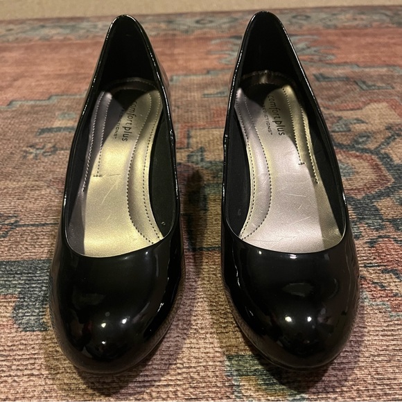 Glossy Black 3” Heel
